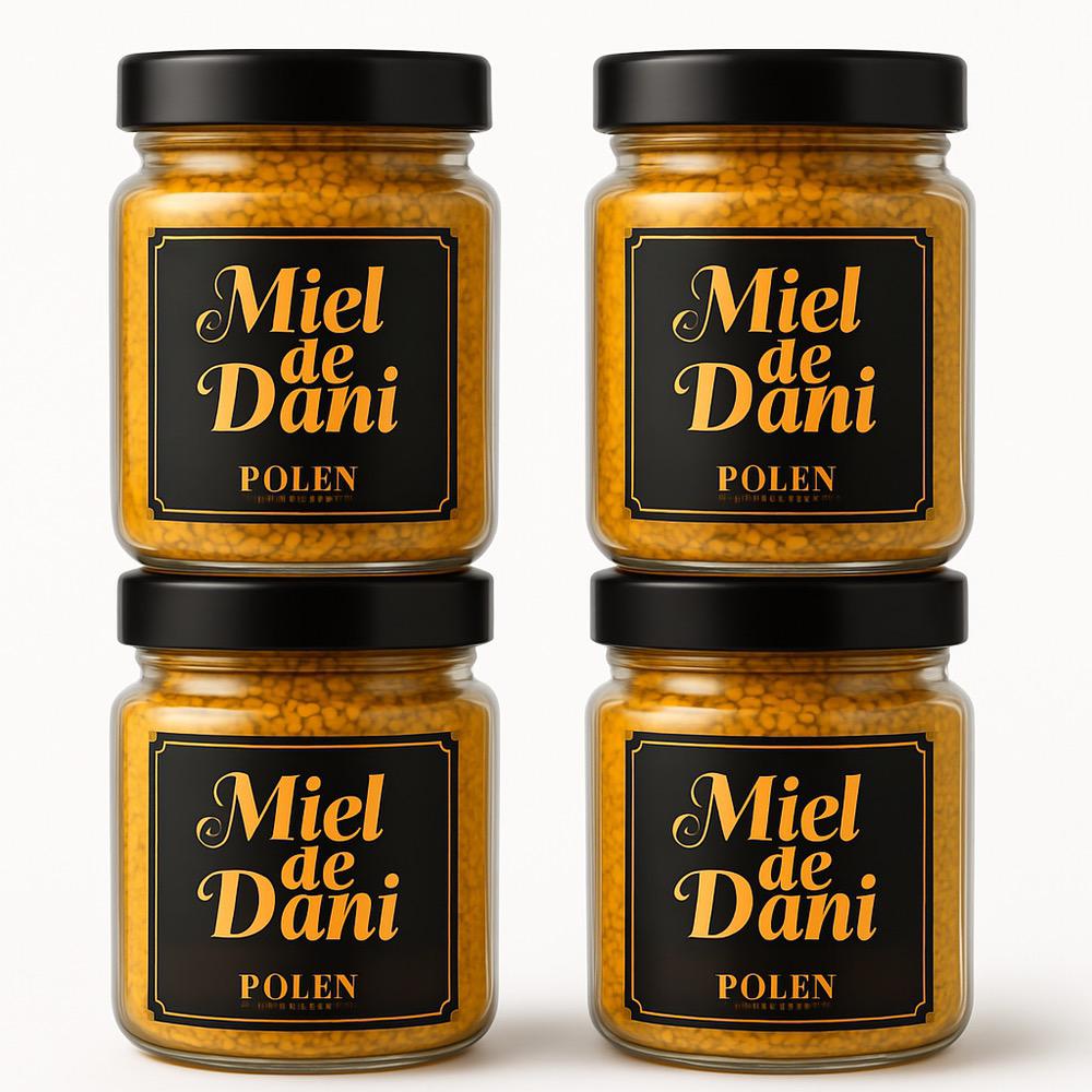 Polen Natural 100% | Miel de Dani | 150 g - Energía y Vitalidad