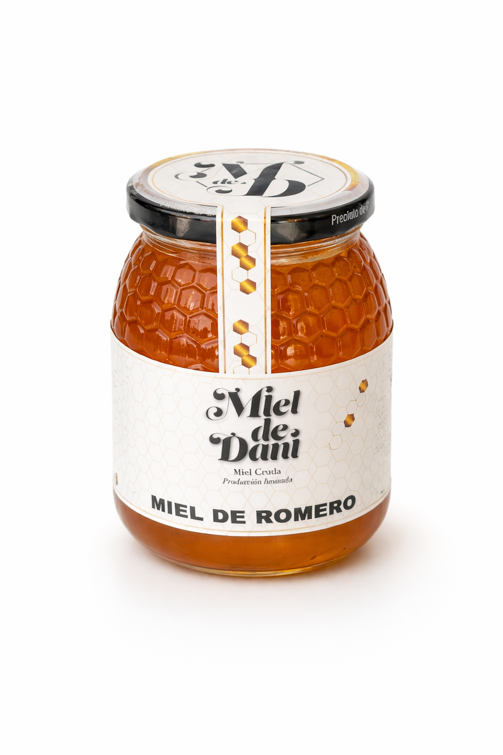 Miel de Romero · Mieldedani · 1 kg
⭐ 100 % Pura · Monofloral de Romero · 12,90 € / kg