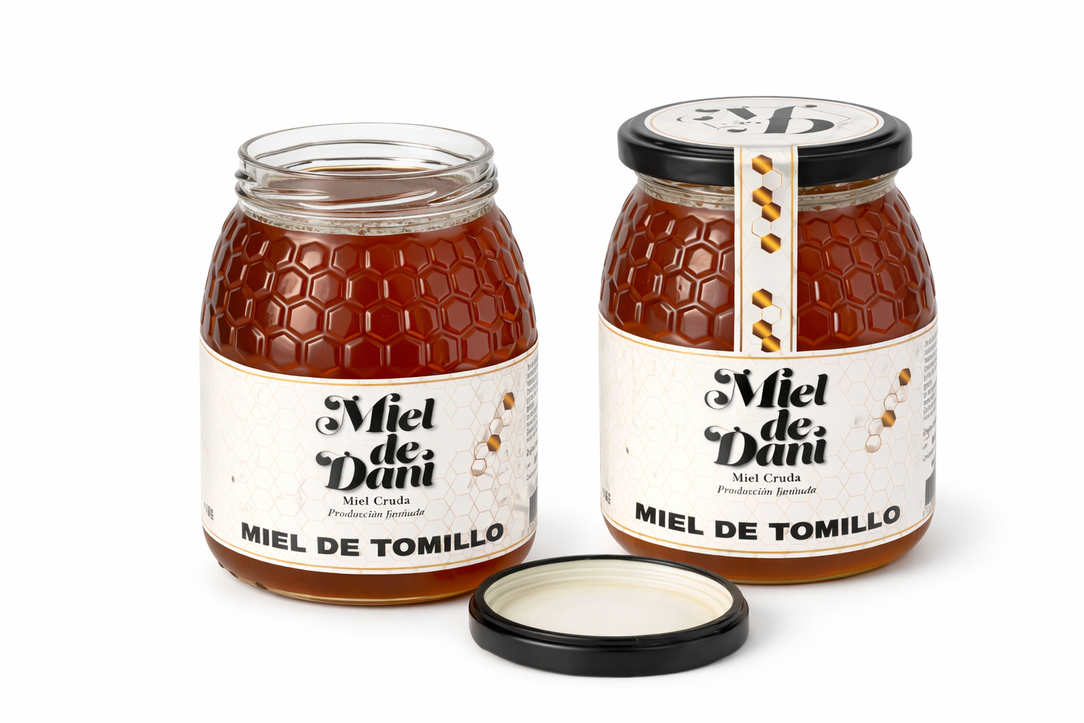 🍯 Miel de Tomillo · Mieldedani · 1 kg
Miel artesanal · Producción limitada ·