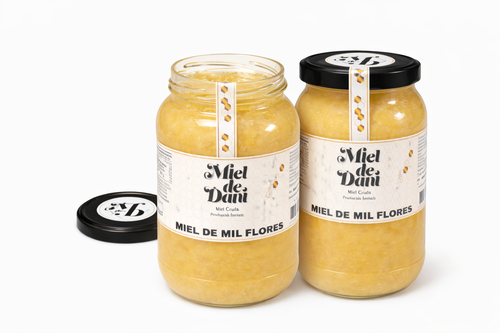 Miel de Mil Flores 2,5 kg · Mieldedani

Miel cruda artesanal · Producción limitada