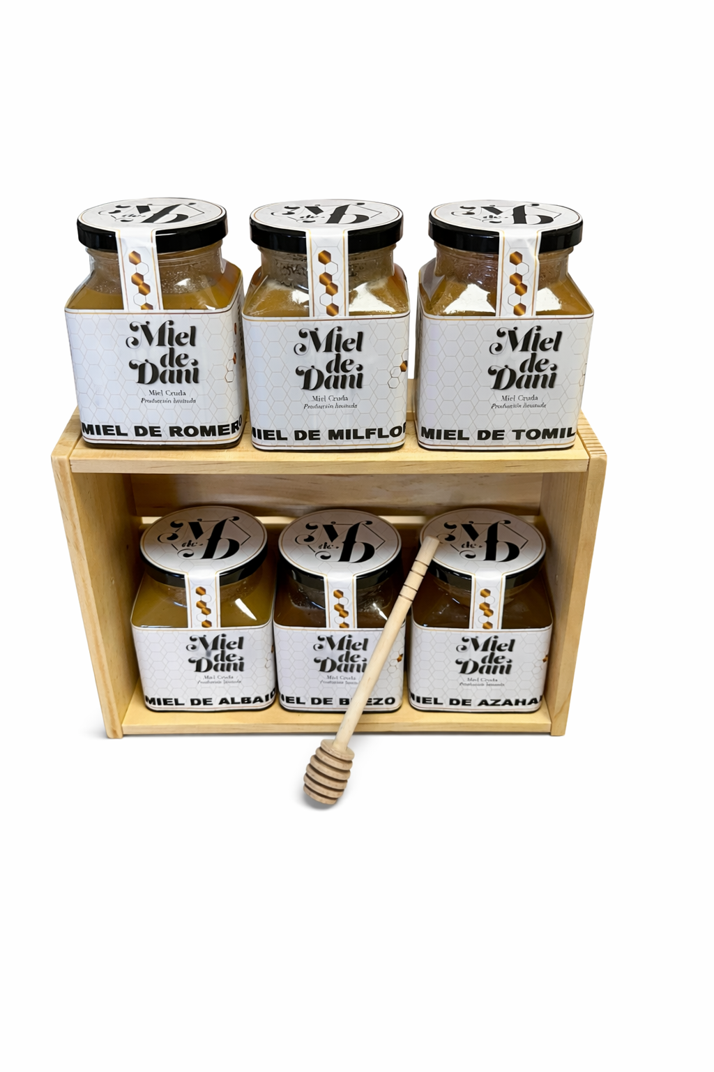 🍯 Selección Limitada Mieldedani – 6 Mieles Crudas Artesanales