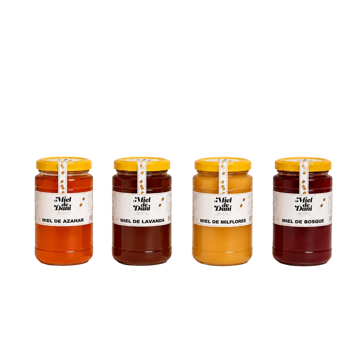 🍯 Pack Degustación Premium Mieldedani – 4 Variedades (8 kg)