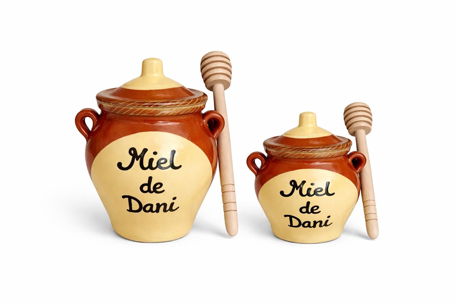 🍯 Pack Jarras de Cerámica · Miel de Dani