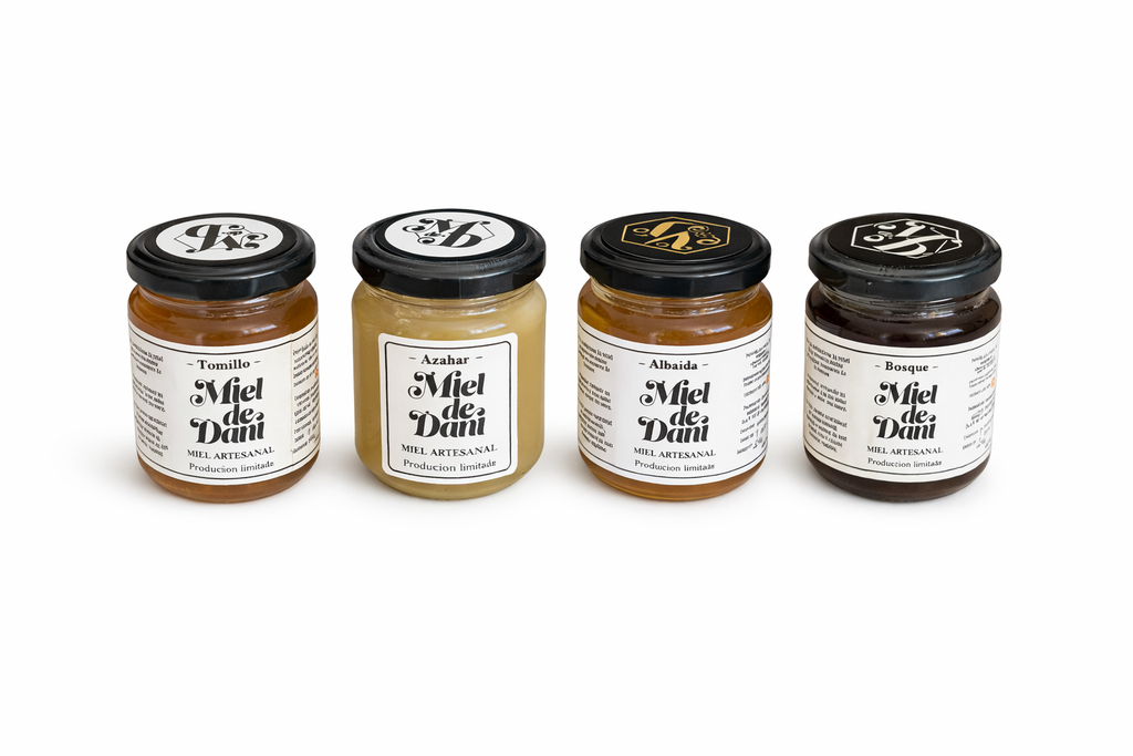 🍯 Pack Selección Mieldedani · 4 mieles artesanas (250 g)