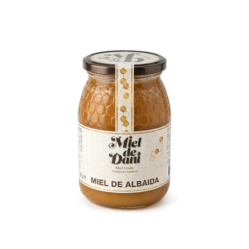 Miel de Albaida — fondo blanco uniforme, vista 1