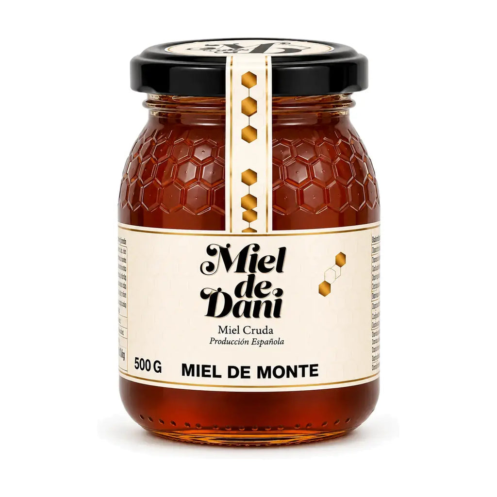 Miel de Monte — fondo blanco uniforme, vista 2