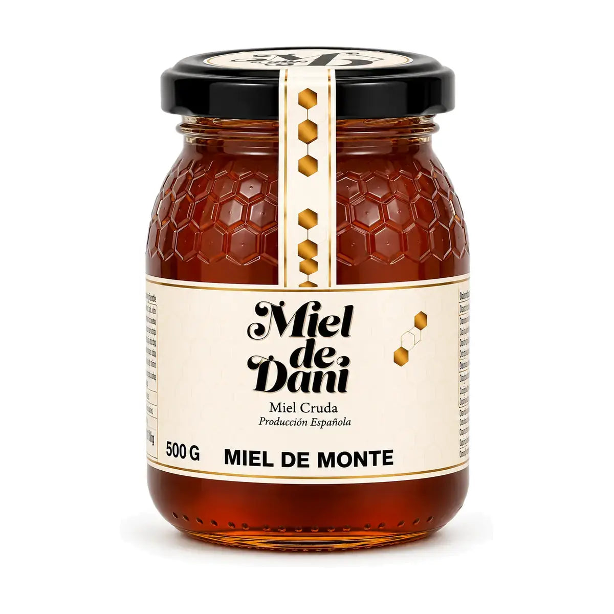 Miel de Monte — fondo blanco uniforme, vista 2