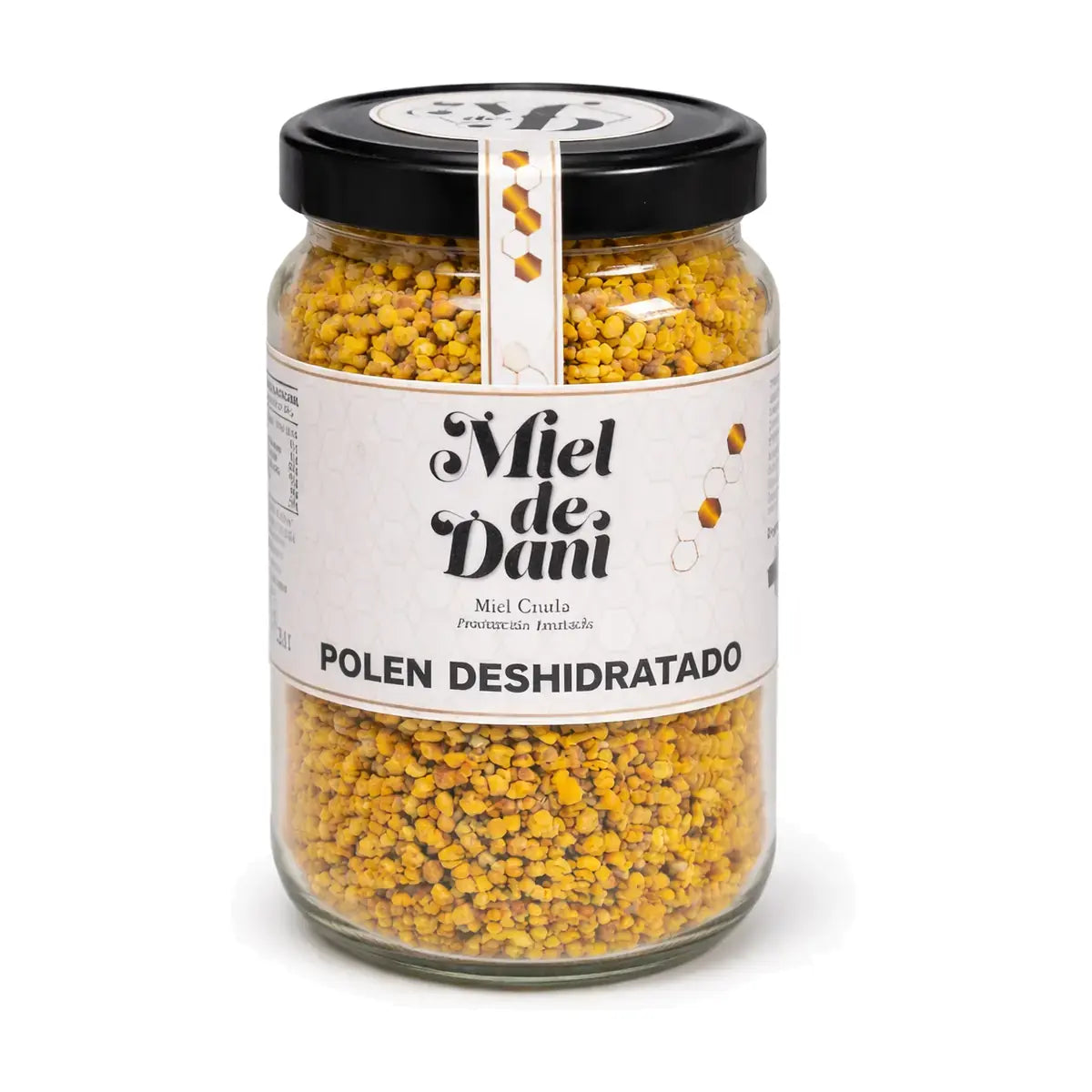 Polen deshidratado — fondo blanco uniforme, vista 1