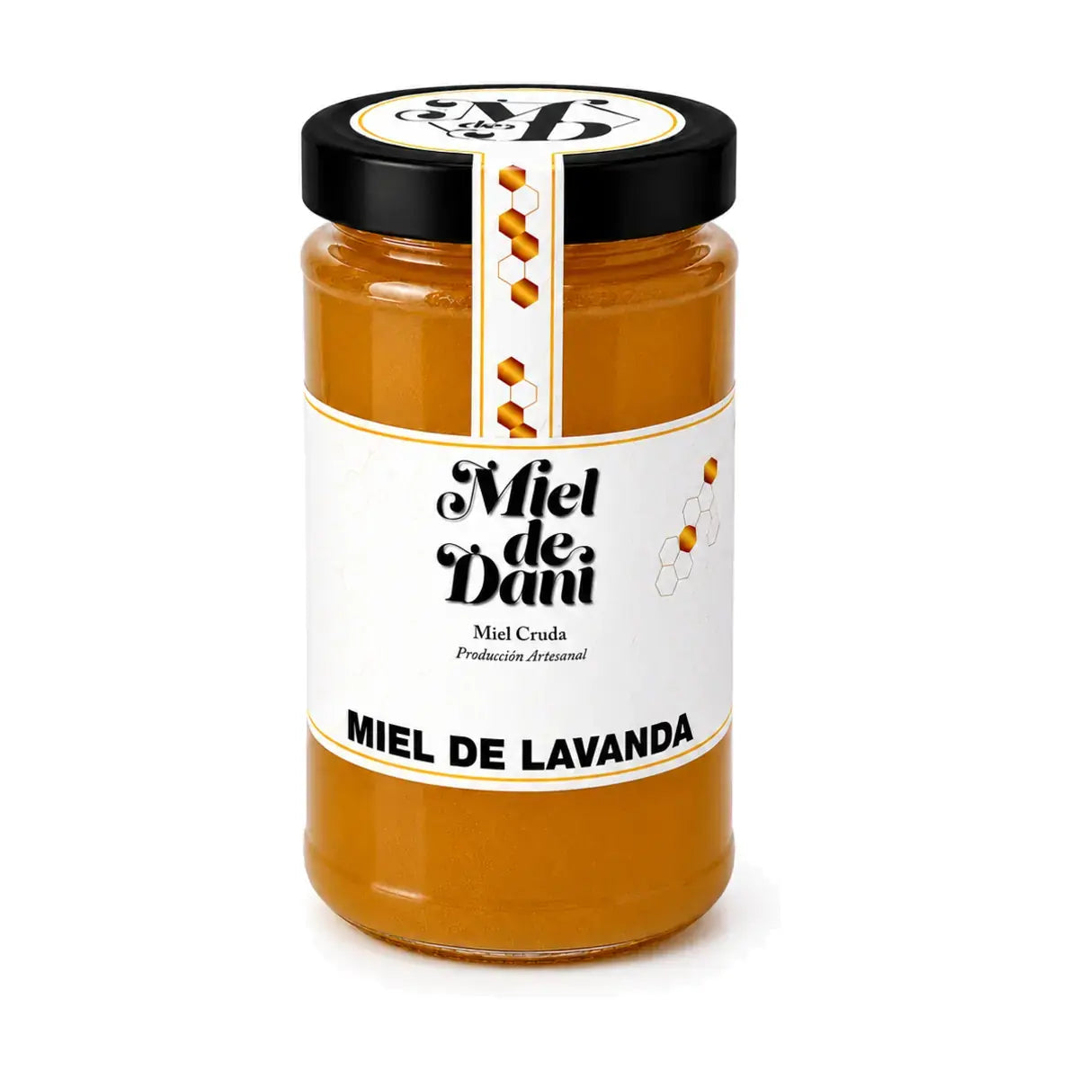 Miel de Lavanda Gourmet — fondo blanco uniforme, vista 1