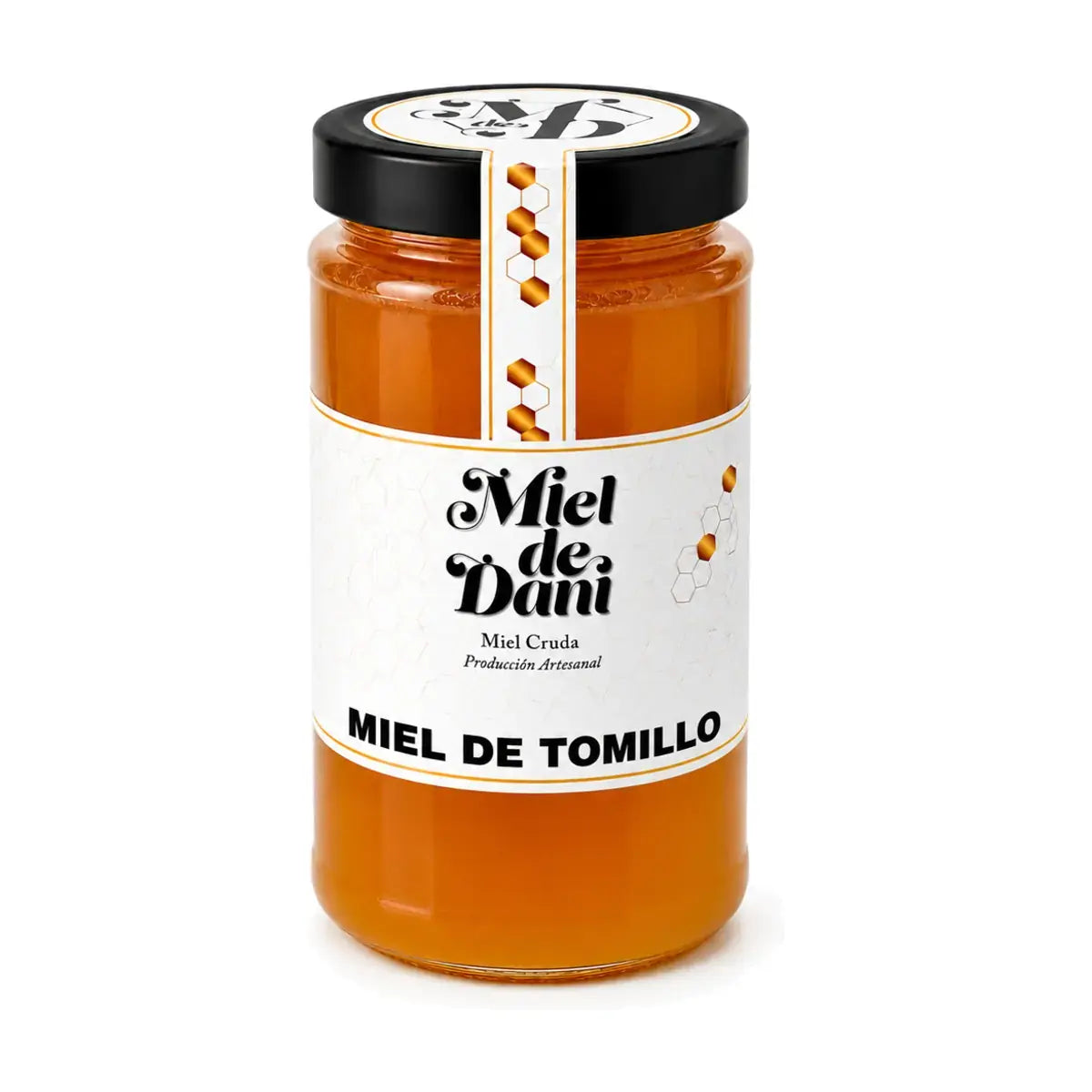 Miel de Tomillo Gourmet — fondo blanco uniforme, vista 1