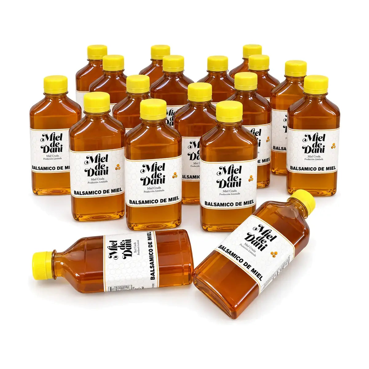 Balsámico con Miel, Eucalipto y Mentol – 325 g — fondo blanco uniforme, vista 1
