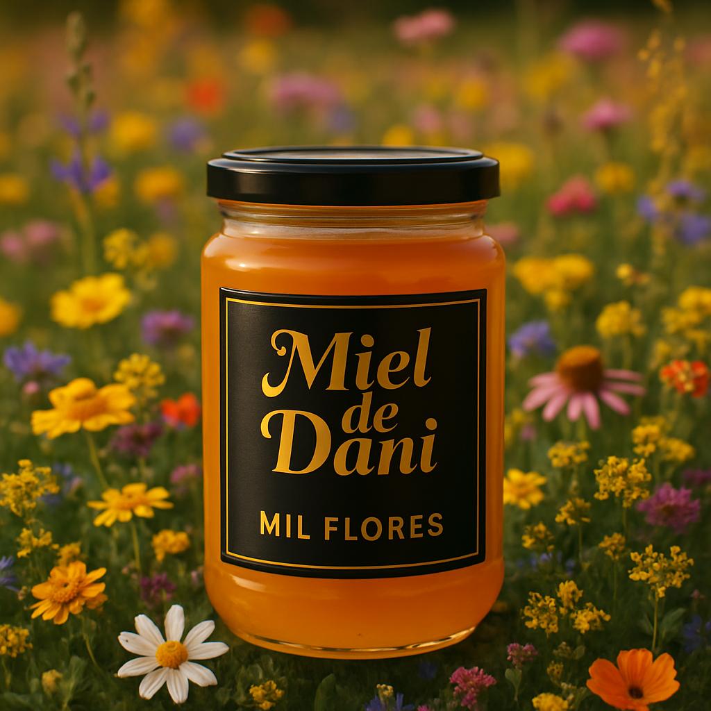 Miel de Mil Flores Artesanal – Floral, Equilibrada y Energética