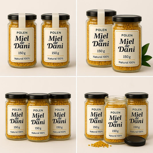 Polen Natural 100% | Miel de Dani | 150 g - Energía y Vitalidad