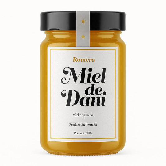 Miel de Romero Artesanal 100% Natural – Ligera, Aromática y Digestiva