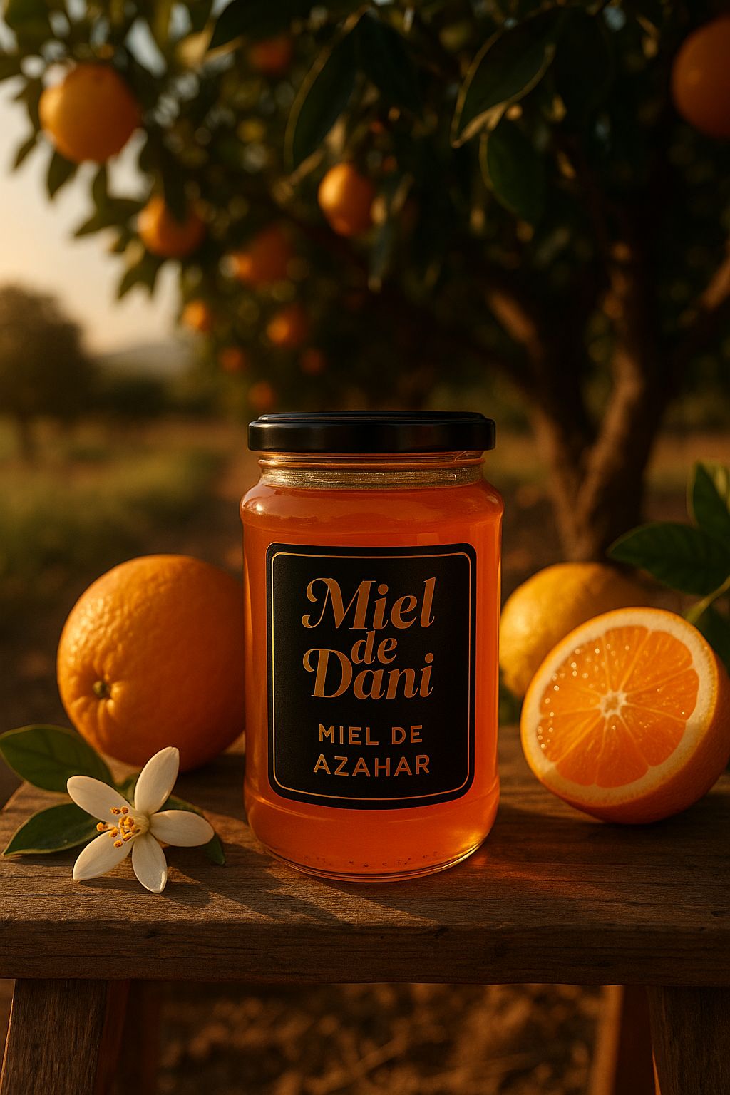 Miel de Azahar  Artesanal –Aroma Floral Sabor suave